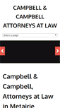 Mobile Screenshot of campbell-campbell.net